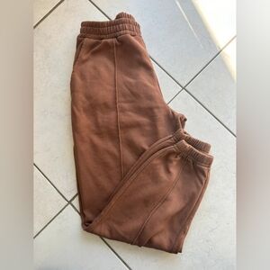 Kids Brown Jogger Pants